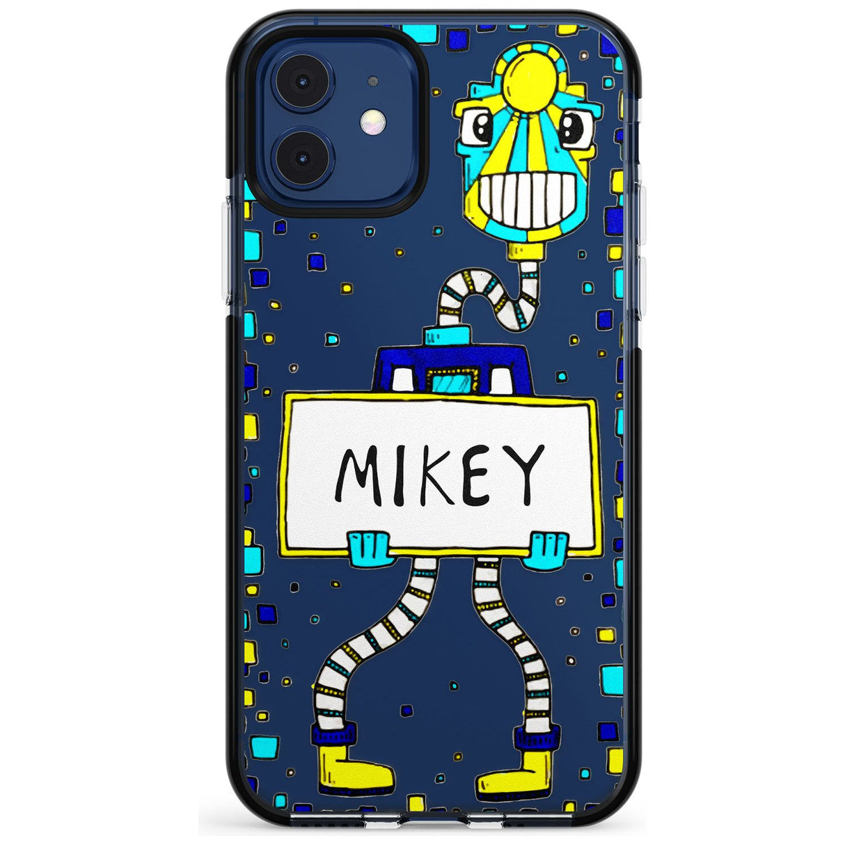 Personalised Custom Tubes Guy Black Impact Phone Case for iPhone 11 Pro Max