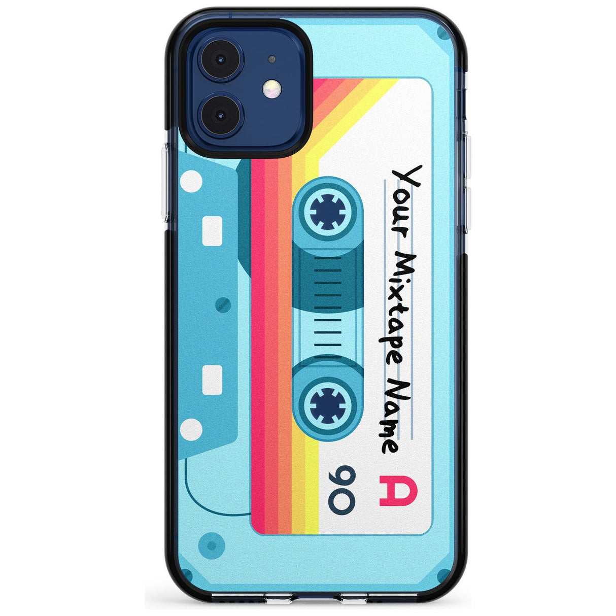 Sporty Cassette Pink Fade Impact Phone Case for iPhone 11 Pro Max