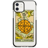 Wheel of Fortune Tarot Card - Colour Pink Fade Impact Phone Case for iPhone 11 Pro Max