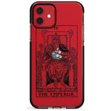 The Emperor Tarot Card - Transparent Pink Fade Impact Phone Case for iPhone 11 Pro Max