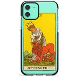 Strength Tarot Card - Colour Pink Fade Impact Phone Case for iPhone 11 Pro Max