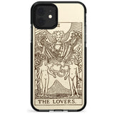 The Lovers Tarot Card - Solid Cream Pink Fade Impact Phone Case for iPhone 11 Pro Max