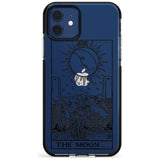 The Moon Tarot Card - Transparent Pink Fade Impact Phone Case for iPhone 11 Pro Max