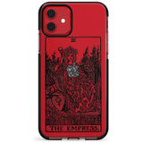 The Empress Tarot Card - Transparent Pink Fade Impact Phone Case for iPhone 11 Pro Max