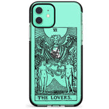 The Lovers Tarot Card - Transparent Pink Fade Impact Phone Case for iPhone 11 Pro Max