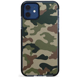 Green and Brown Camo Black Impact Phone Case for iPhone 11 Pro Max