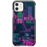 Rainy Reflections - Neon Cities Photographs Black Impact Phone Case for iPhone 11