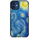 The Starry Night by Vincent Van Gogh Pink Fade Impact Phone Case for iPhone 11 Pro Max