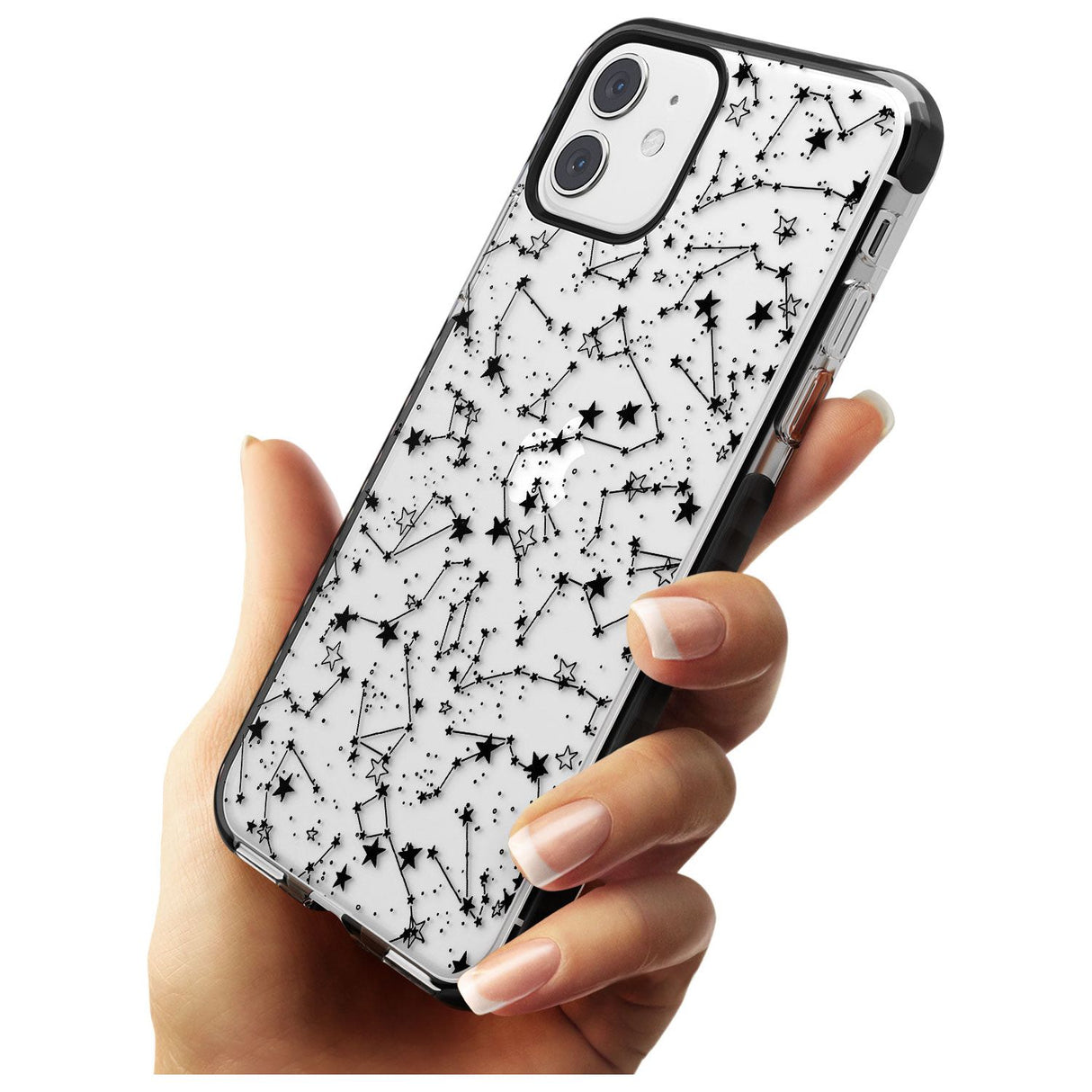 Constellations Black Impact Phone Case for iPhone 11