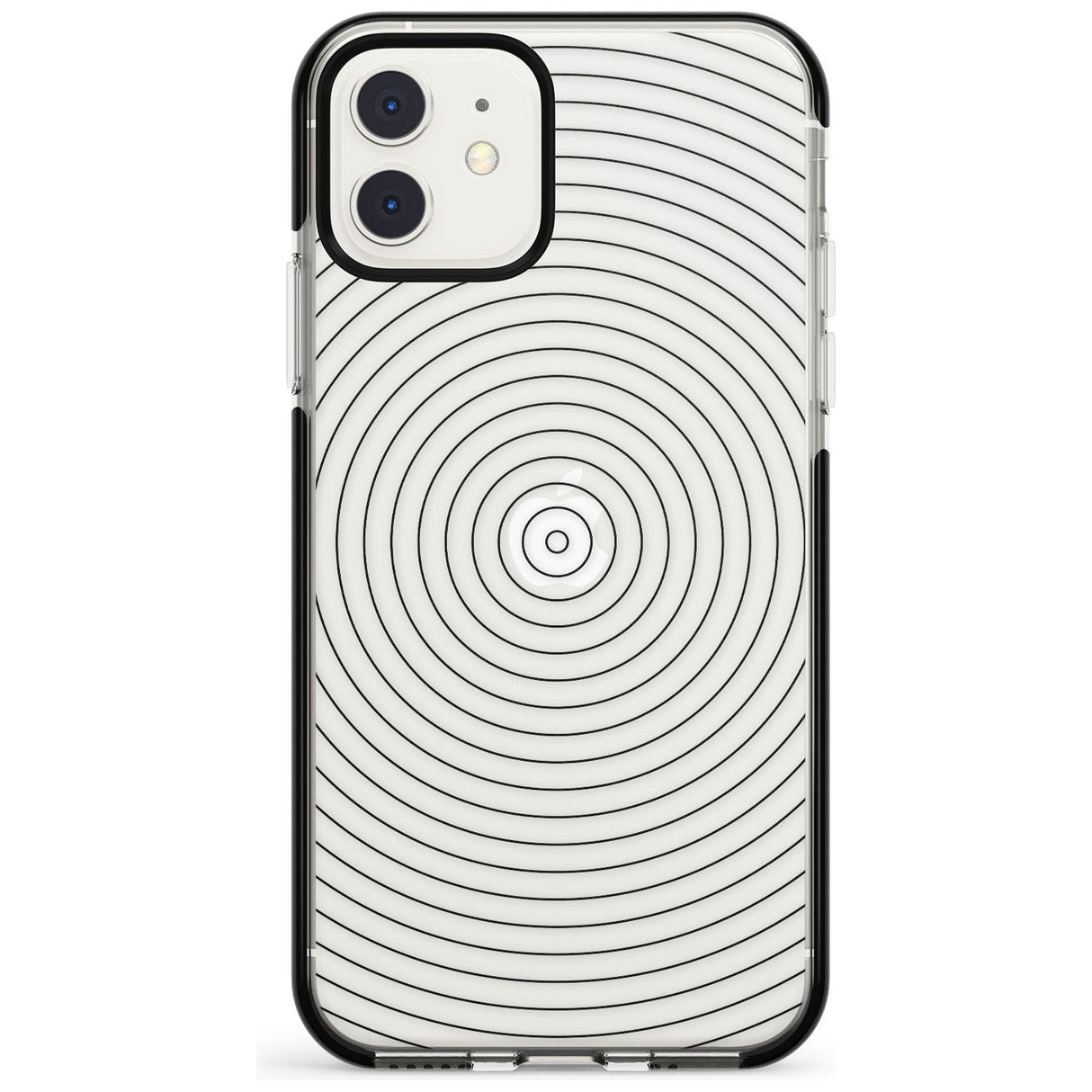 Abstract Lines: Circles Pink Fade Impact Phone Case for iPhone 11 Pro Max