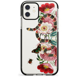 Floral Snake Pink Fade Impact Phone Case for iPhone 11 Pro Max