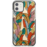 Abstract Leaves Impact Phone Case for iPhone 11, iphone 12