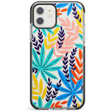 Tropical Palm Leaves Impact Phone Case for iPhone 11, iphone 12