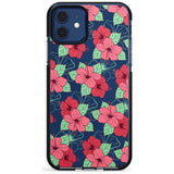 Pink Peony Black Impact Phone Case for iPhone 11 Pro Max