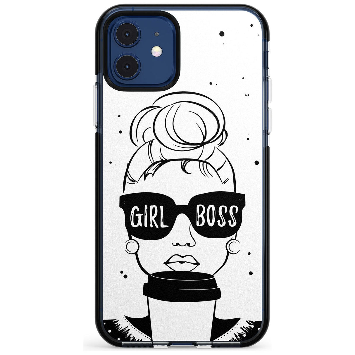 Girl Boss Black Impact Phone Case for iPhone 11 Pro Max