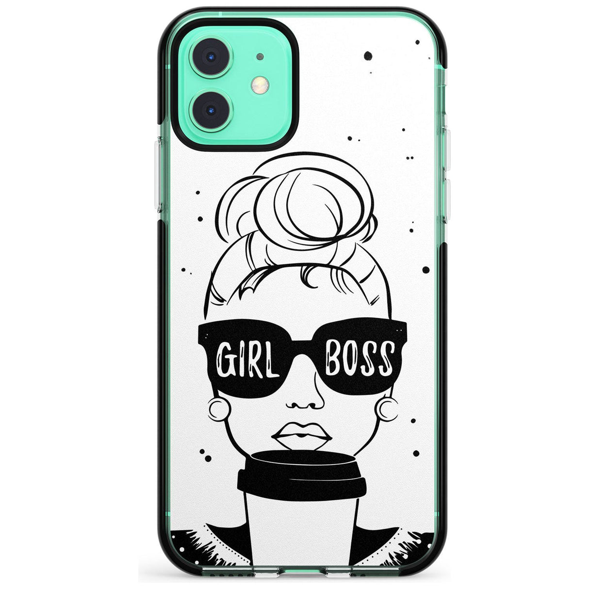 Girl Boss Black Impact Phone Case for iPhone 11 Pro Max