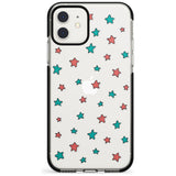 Heartstopper Stars Pattern Black Impact Phone Case for iPhone 11 Pro Max