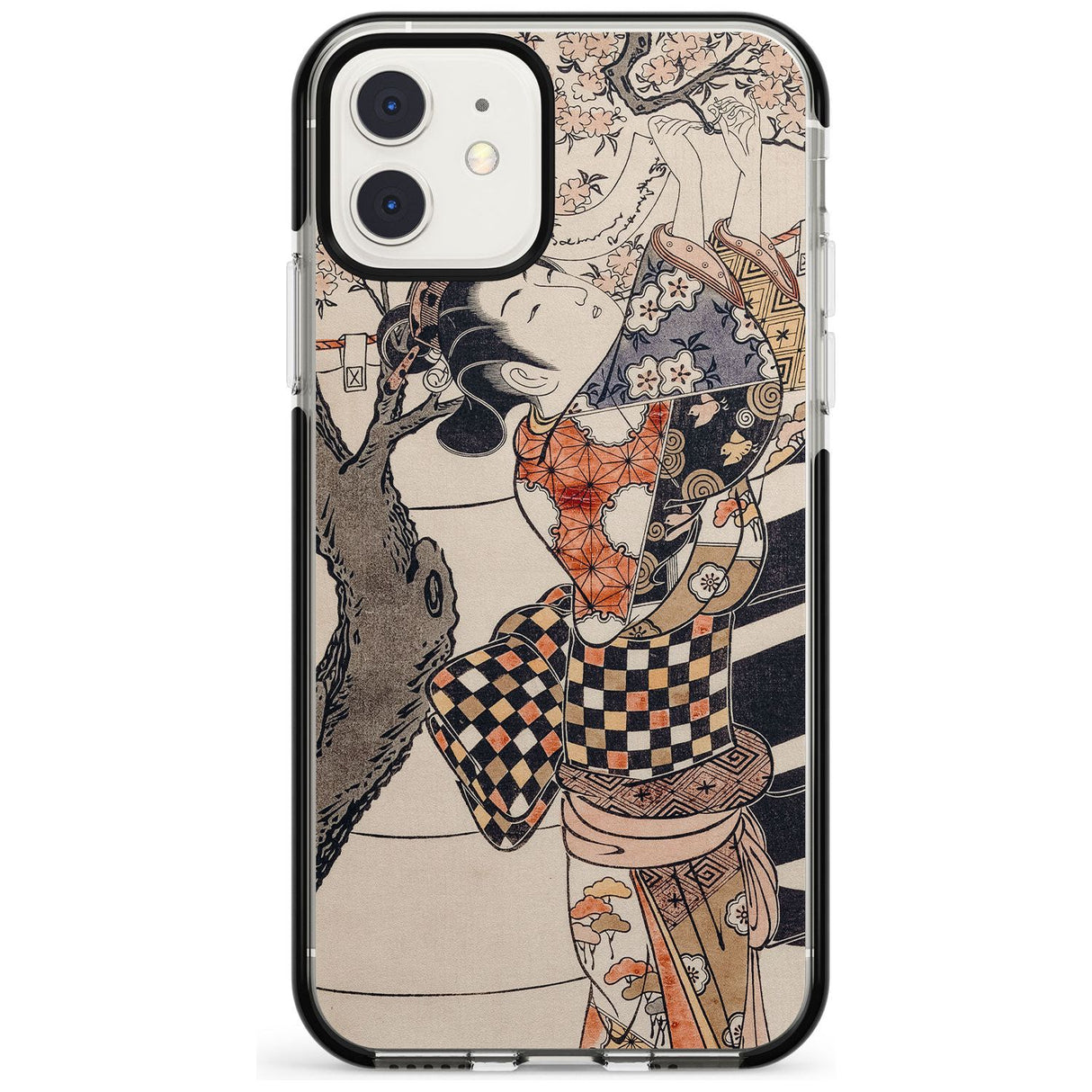 Vintage Japan Black Impact Phone Case for iPhone 11