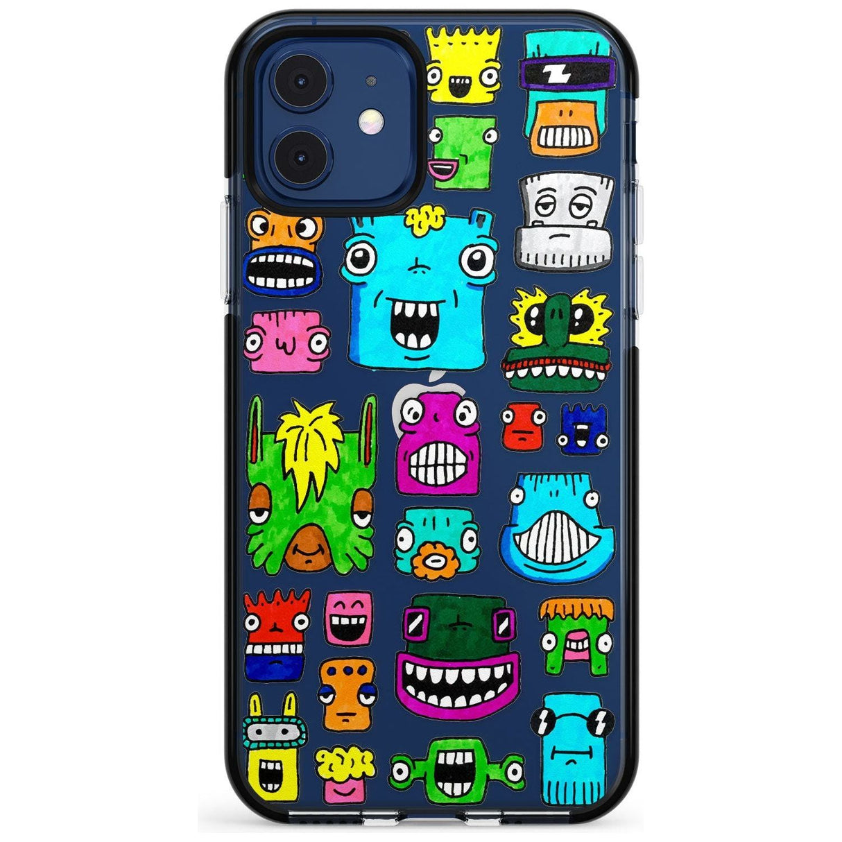 Burst Heads Colour Black Impact Phone Case for iPhone 11 Pro Max