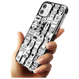 Monochrome Heads Black Impact Phone Case for iPhone 11 Pro Max