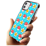 Shroom Bunnies Kawaii Pattern Black Impact Phone Case for iPhone 11 Pro Max