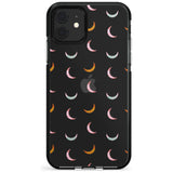 Colourful Crescent Moons Pink Fade Impact Phone Case for iPhone 11 Pro Max