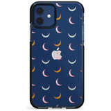 Colourful Crescent Moons Pink Fade Impact Phone Case for iPhone 11 Pro Max