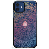 Large Rainbow Mandala Transparent Design Pink Fade Impact Phone Case for iPhone 11 Pro Max