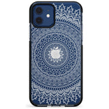 Large White Mandala Transparent Design Pink Fade Impact Phone Case for iPhone 11 Pro Max