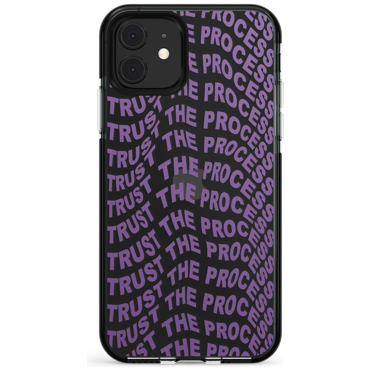 Trust The Process Black Impact Phone Case for iPhone 11 Pro Max