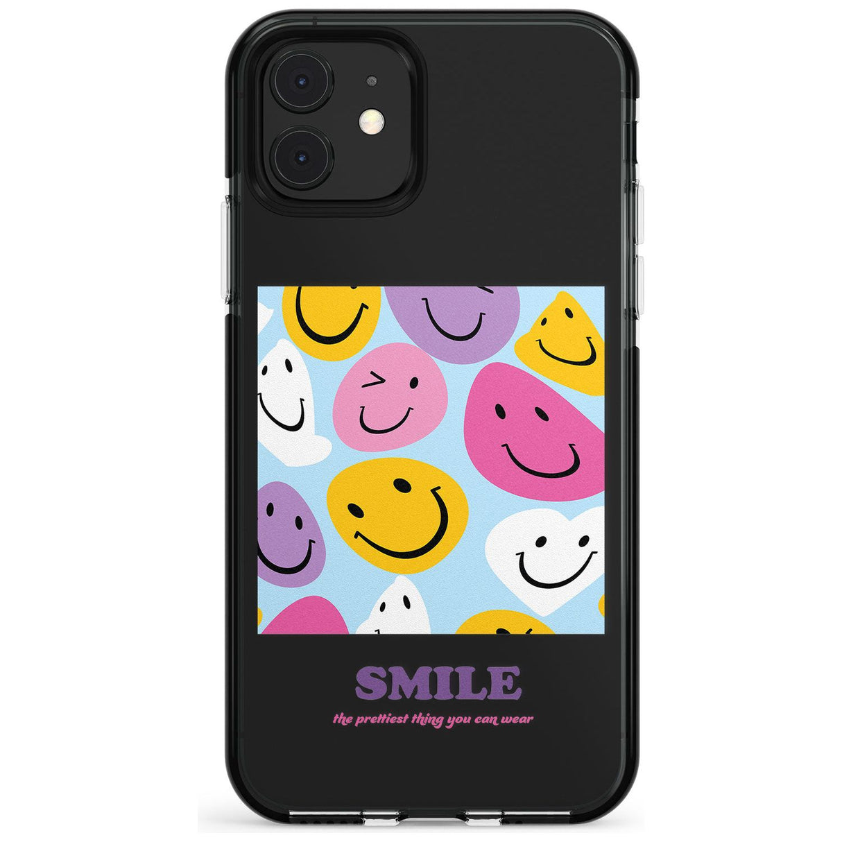 A Smile Black Impact Phone Case for iPhone 11 Pro Max