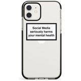 Social Media Quote iPhone Case  Black Impact Phone Case - Case Warehouse