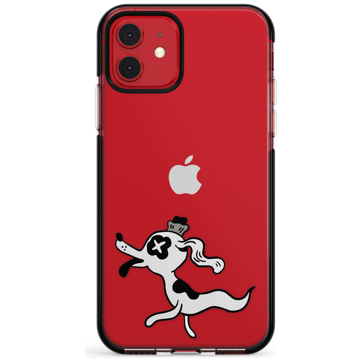 Dog Spirit Black Impact Phone Case for iPhone 11 Pro Max