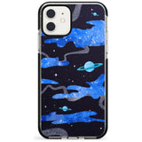 Blue Galaxy Black Impact Phone Case for iPhone 11 Pro Max