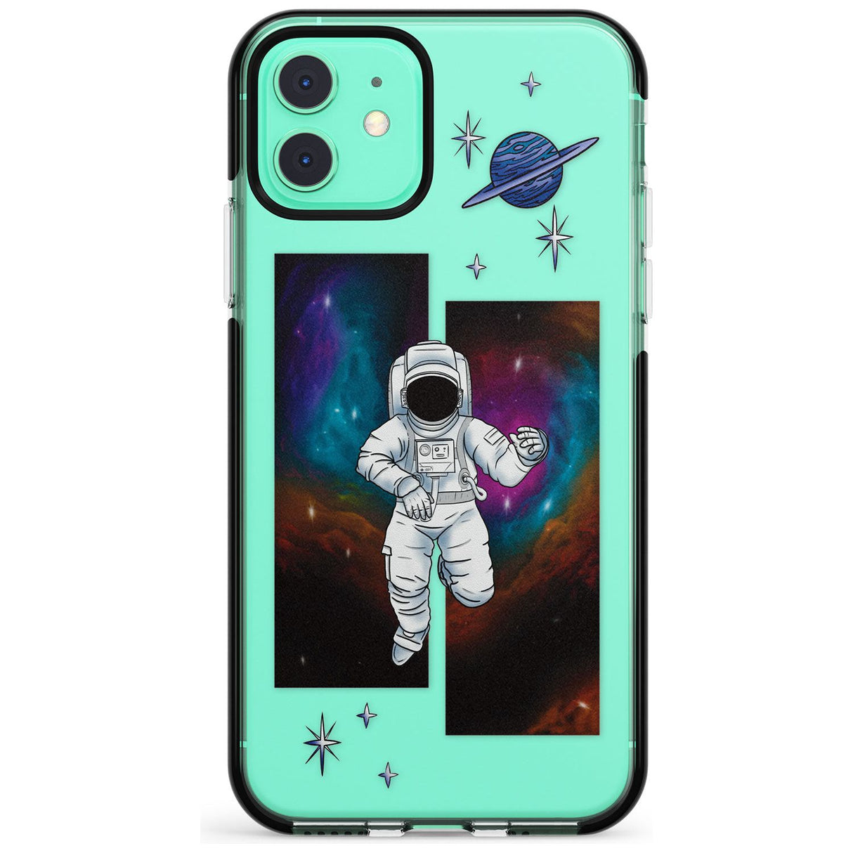 ESCAPE THE NEBULA Pink Fade Impact Phone Case for iPhone 11 Pro Max