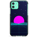 Miami Sunset Vaporwave Black Impact Phone Case for iPhone 11 Pro Max