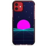 Miami Sunset Vaporwave Black Impact Phone Case for iPhone 11 Pro Max