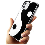 Large Yin Yang Black Impact Phone Case for iPhone 11 Pro Max