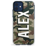 Classic Green Camo Slim TPU Phone Case for iPhone 11