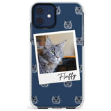 Personalised Maine Coon Photo Impact Phone Case for iPhone 11