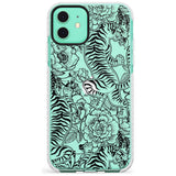 Personalised Chinese Tiger Pattern Impact Phone Case for iPhone 11