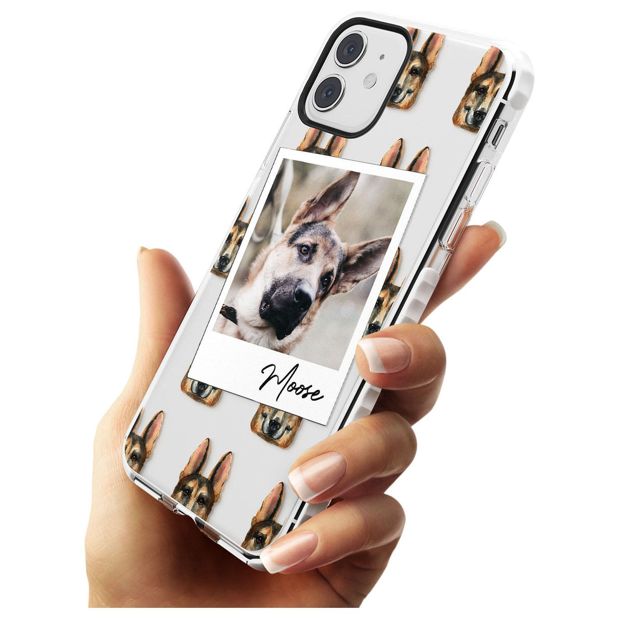 German Shepherd - Custom Dog Photo Slim TPU Phone Case for iPhone 11