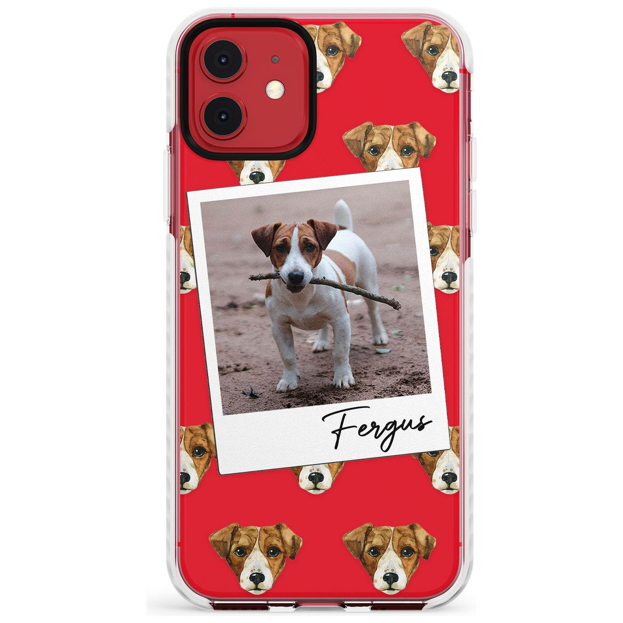 Jack Russell - Custom Dog Photo Slim TPU Phone Case for iPhone 11