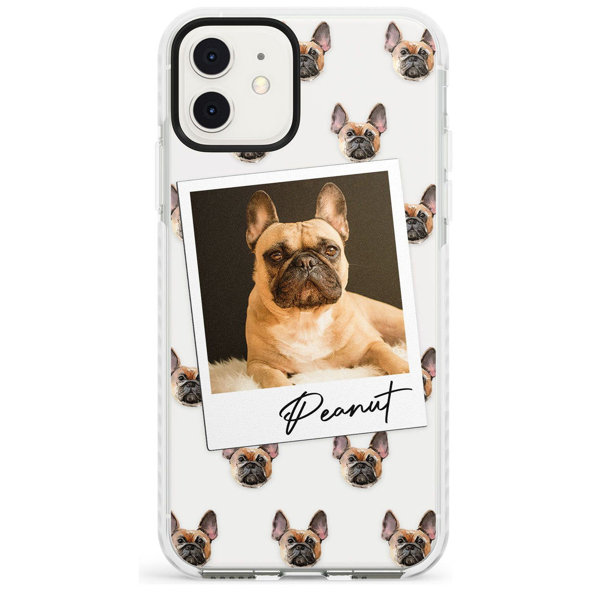 French Bulldog, Tan - Custom Dog Photo Slim TPU Phone Case for iPhone 11