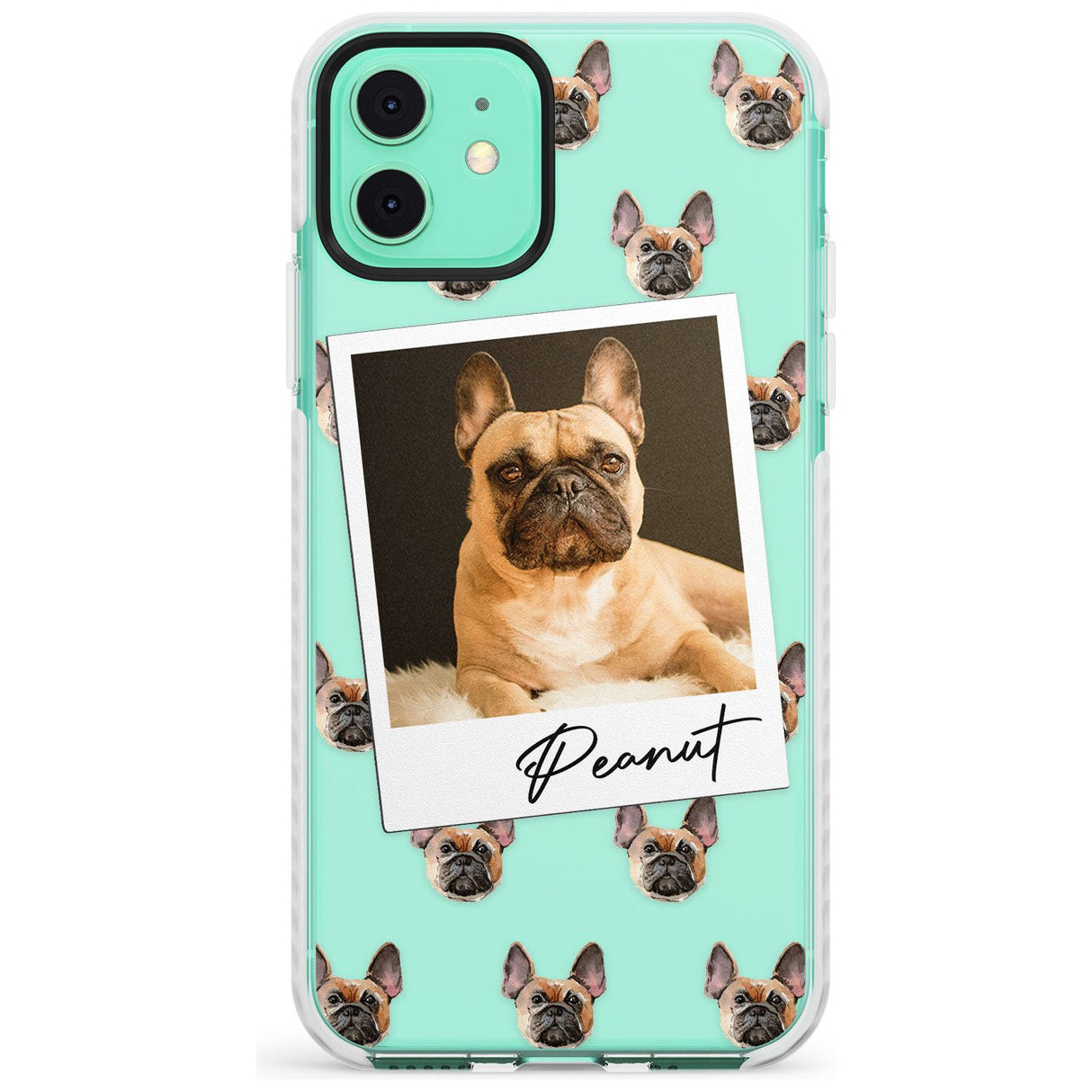 French Bulldog, Tan - Custom Dog Photo Slim TPU Phone Case for iPhone 11