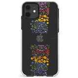 Custom Wildflower Stripe Slim TPU Phone Case for iPhone 11