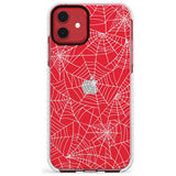 Personalised Spider Web Pattern Impact Phone Case for iPhone 11