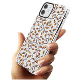 Personalised Autumn Leaves Pattern Impact Phone Case for iPhone 11