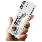 Personalised Hawaii Driving License Impact Phone Case for iPhone 11