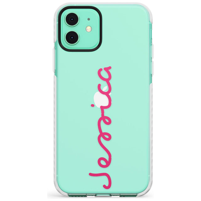 Personalised Summer Name Impact Phone Case for iPhone 11